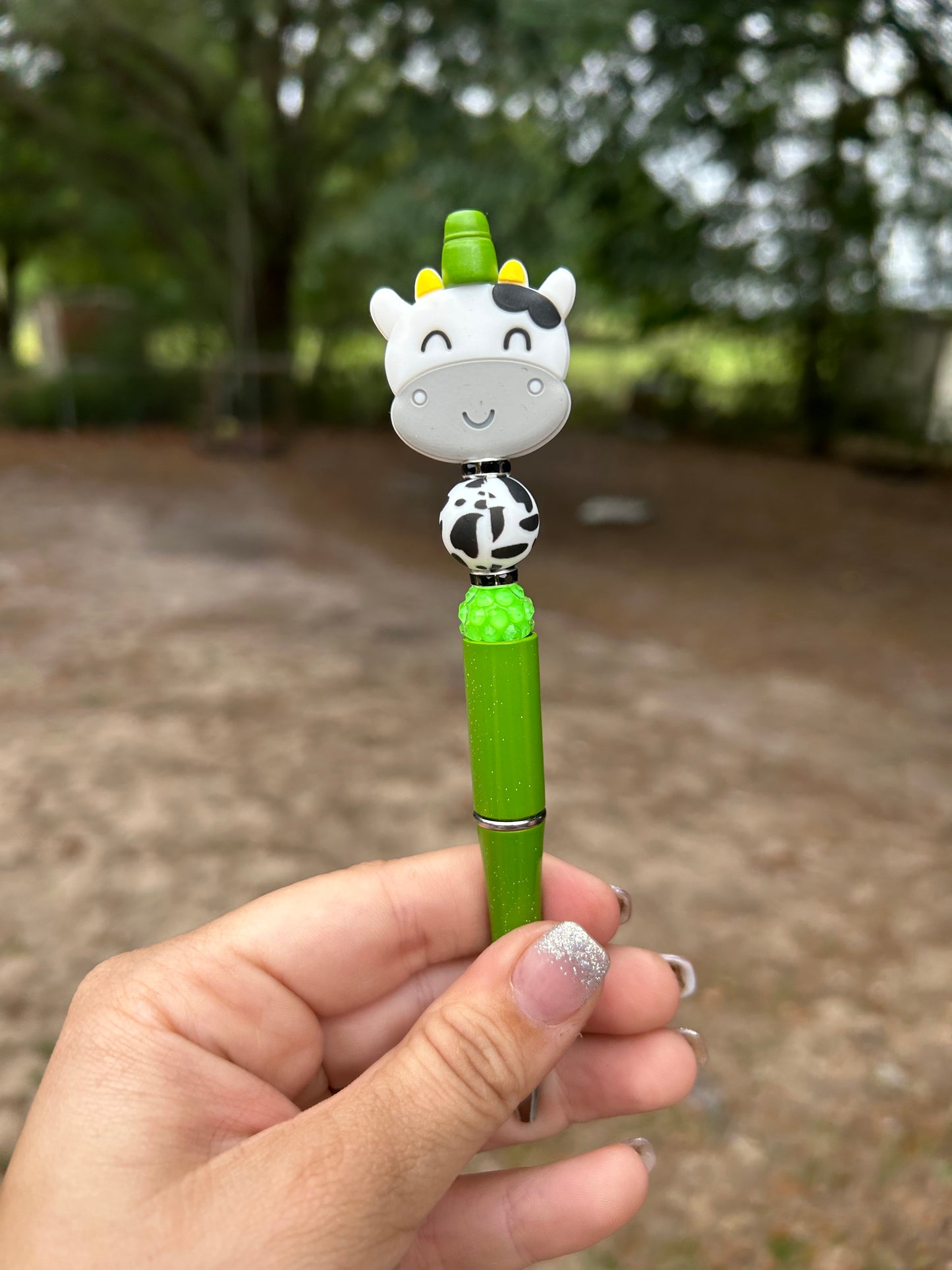 Cow Silicone Pens