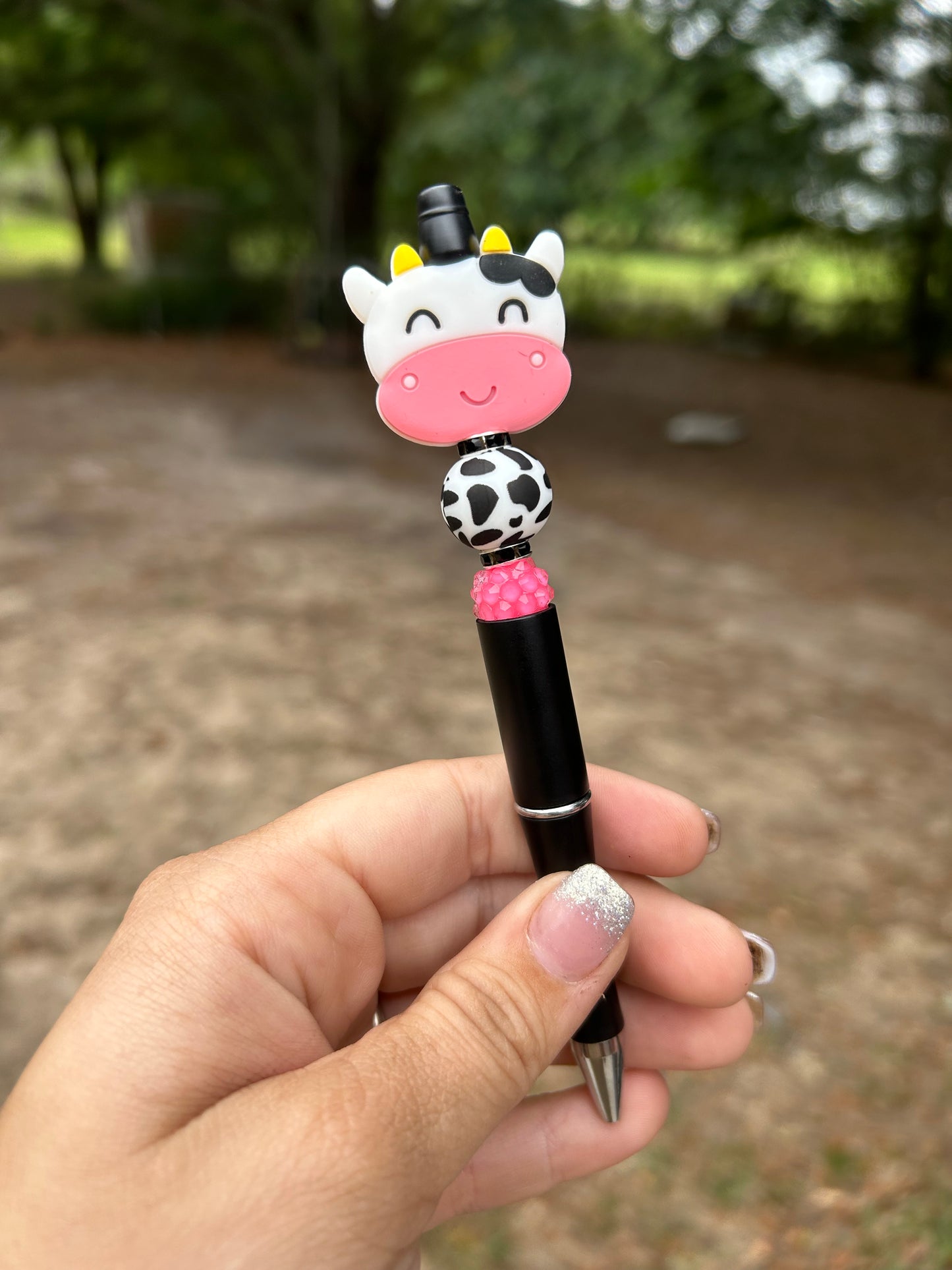 Cow Silicone Pens